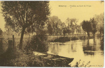 Giverny. Prairies au bord de l'Epte.