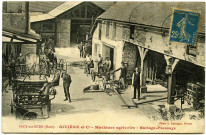Pacy-sur-Eure. Rivière et Cie - Machines agricoles - Battage-Pressage.
