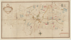 Iville - "Plan d'Iville fait par ordre du comte de Blosseville …".*