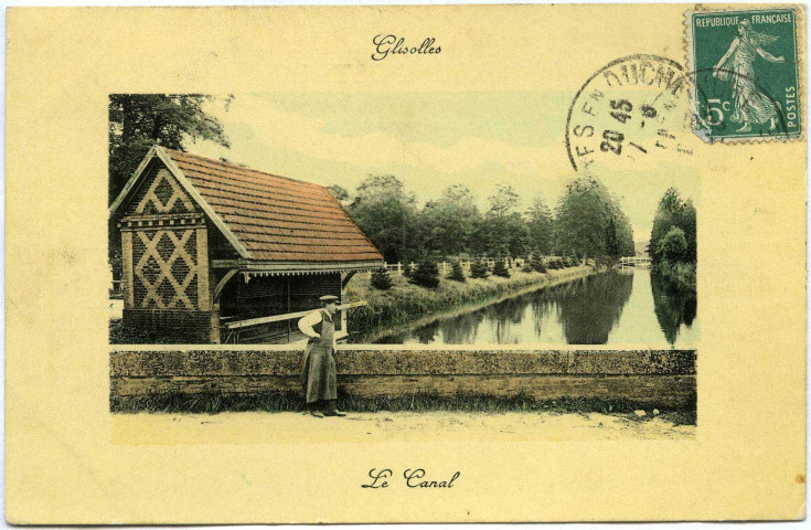 Glisolles. Le Canal.