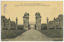 Sainte-Opportune-du-Bosc. Château du Champ de Bataille - Porte Monumentale.