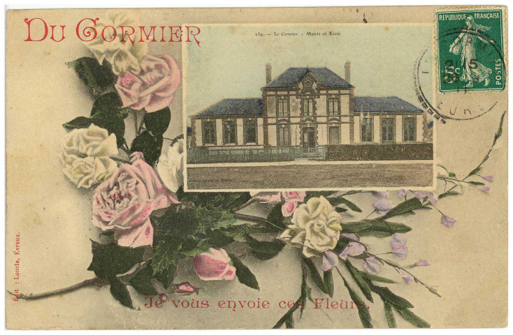 Martainville-du-Cormier. Carte souvenir.