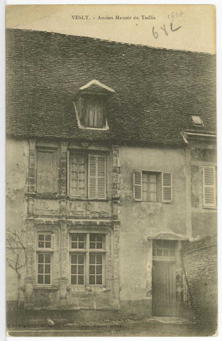 Vesly. Ancien manoir du Taillis.