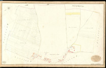 Sacquenville. Section A _ de Bas en de la Fosse Merisier _ 2e et dernière Feuille