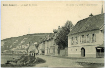 Andelys (Les). Petit Andely - Le Quai de Seine.