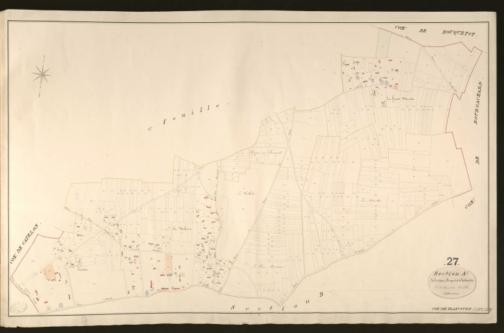 Flancourt. Section A 2 _ de la Mare Buquet et de la Marette _ 2e et dernière Feuille