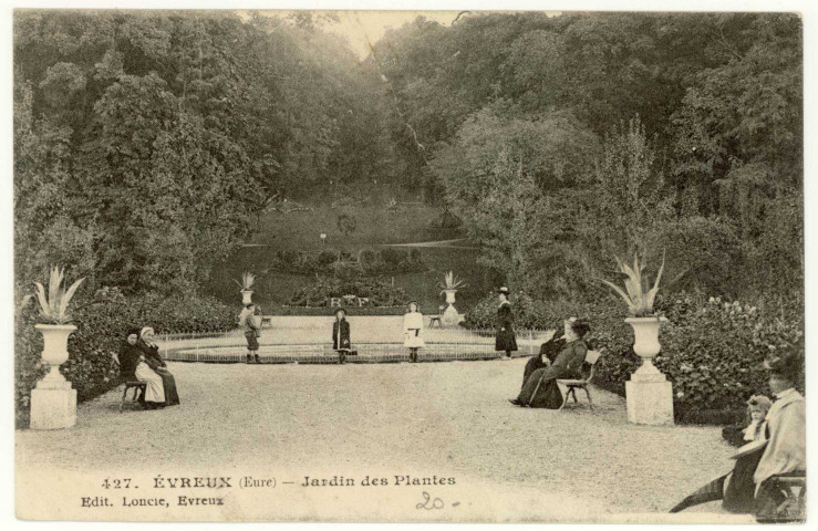 Evreux-Ville. Jardin des Plantes.