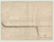 Préaux (Les) - Deux plans partiels de la seigneurie du Mont-des-Mares à Notre-Dame-de-Préaux.