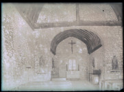 Intérieur de l'église de Ménesqueville (Eure).