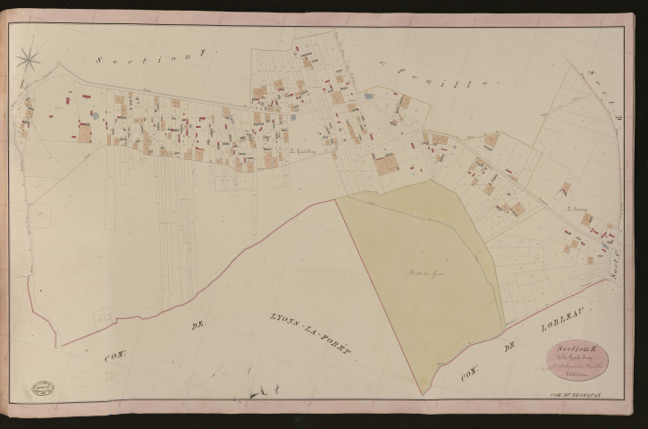 Tronquay (Le). Section E _ de la Grand Fray _ 1re de 2 Feuilles