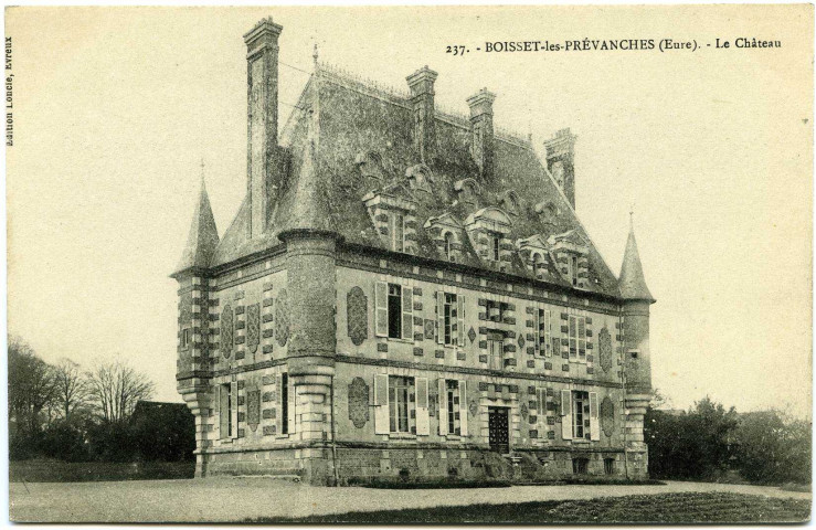 Boisset-les-Prévanches. Le Château.
