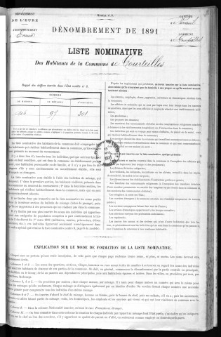 COURTEILLES 1891