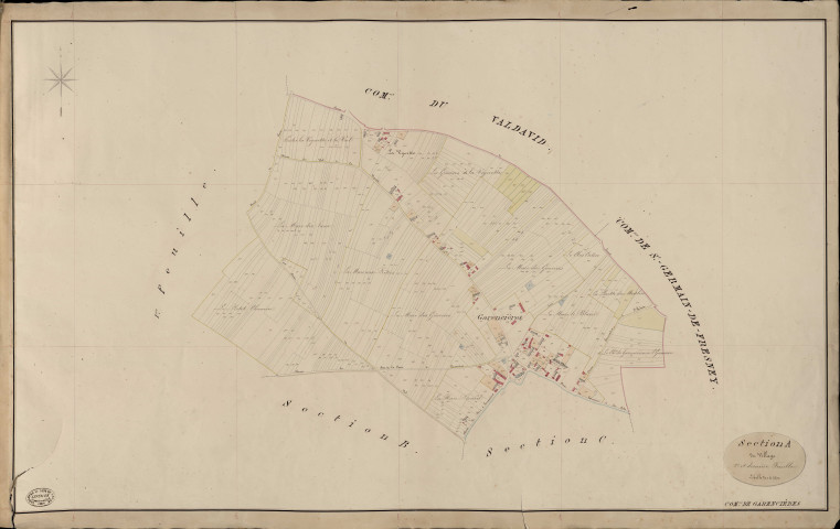 Garencières. Section A _ du Village _ 2e et dernière Feuille