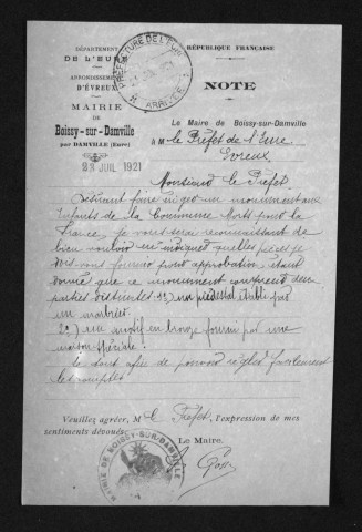 BOISSY-sur-DAMVILLE