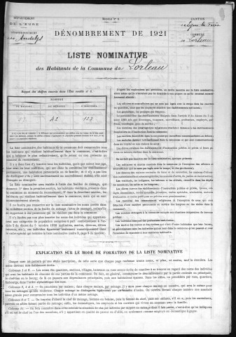 LORLEAU 1921