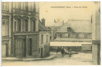 Nonancourt. Place des Halles.
