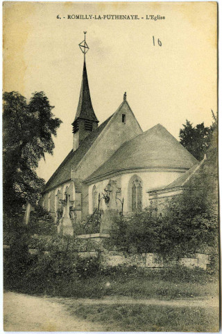 Romilly-la-Puthenaye. L'Église.
