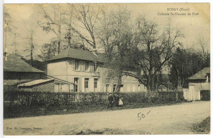 Rosay-sur-Lieure. Colonie St-Vincent de Paul.