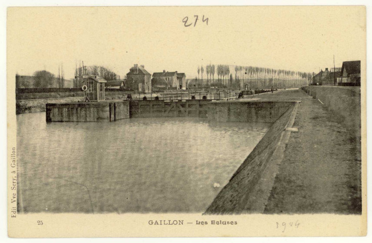 Gaillon. Les Ecluses.
