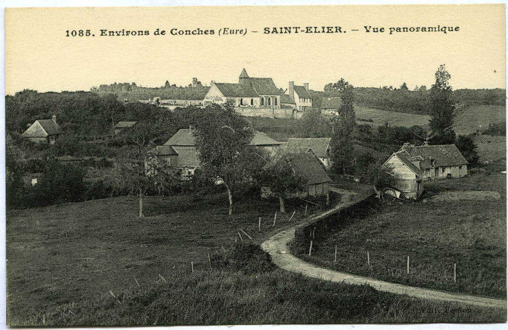 Saint-Elier. Vue panoramique.
