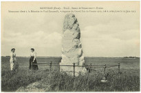 Moisville. Tivoli - Route de Nonancourt à Evreux. Monument élévé à la mémoire de Paul Zuccarelli, vainqueur du Grand Prix de France 1912, tué à cette place le 19 Juin 1913.
