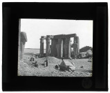 Ramesseum de Thèbes (Égypte).