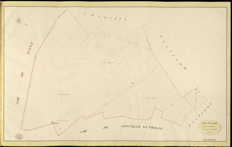 Iville. Section B _ du Sommier David _ 2e et dernière Feuille