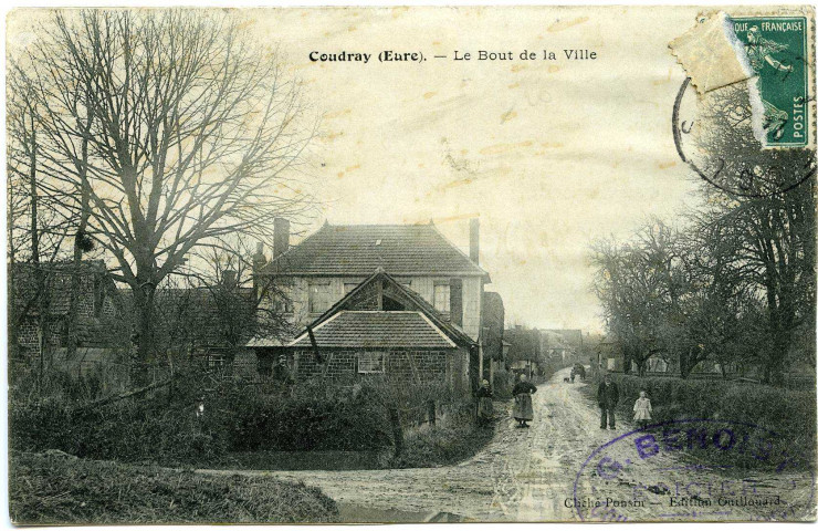 Coudray. Le Bout de la Ville.