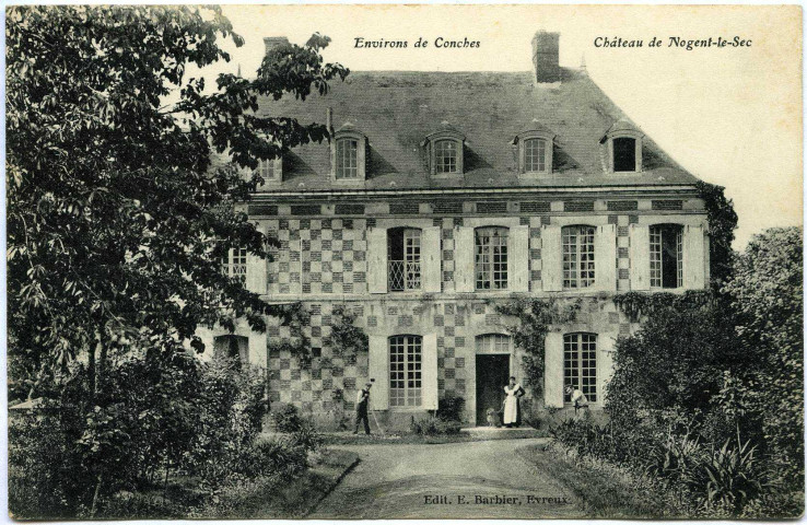 Nogent-Le-Sec. Château de Nogent le Sec.