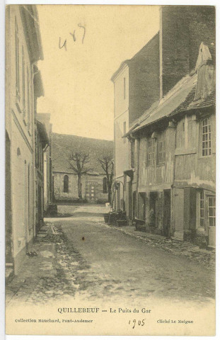 Quillebeuf-sur-Seine. Le Puits du Gar.