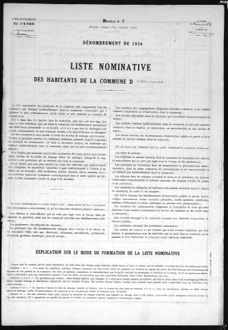 L'HOSMES 1936