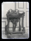 Chaise du chœur de l'église Saint-André d'Autheuil-Authouillet (Eure).