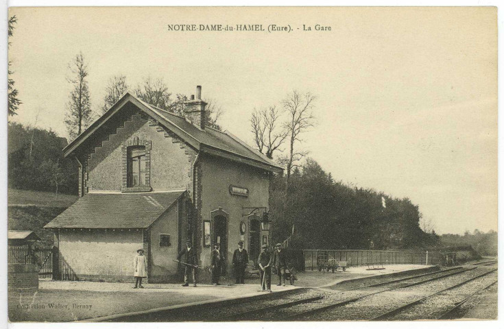 Notre-Dame-du-Hamel. La Gare.