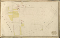 Claville. Section E _ de l'hermitage et de l'Epinay _ 1re de 3 Feuilles