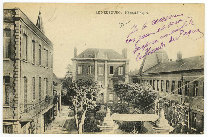 Neubourg (Le). Hôpital-Hospice.