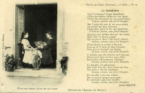 Basse-Normandie. Poésies en Patois Normand. - 2e Série. - N° 10 - La Dentellière de Joseph Mague (Extrait des Chansons du Bessin. ).