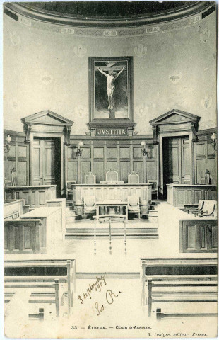 Evreux-Ville. Cour d'Assises.