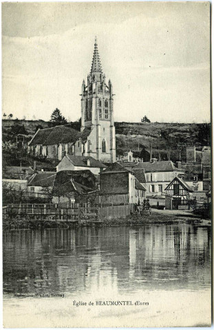 Beaumontel. Eglise de Beaumontel (Eure).