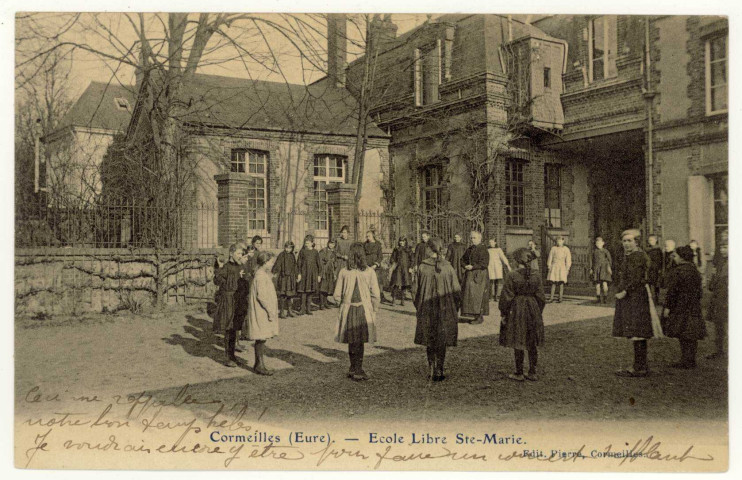 Cormeilles. Ecole Libre Ste-Marie.