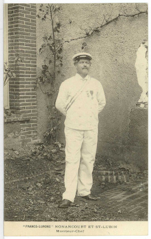 Nonancourt. Francs-Lurons Nonancourt et Saint-Lubin - Moniteur-chef.