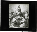 Musée de Florence (Italie), tableau d'Andrea del Sarto « Vierge à l'enfant ».