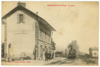Ménesqueville. La Gare.