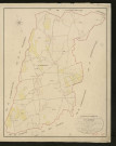 Goulafrière (La). Tableau d'assemblage _ du Plan Parcellaire de la Commune de la _ Goulafrière _ Canton de Broglie - Bernay - Eure. _ Terminé sur le terrain le 30 septembre 1831 sous l'administration _ de Mr Passy, Préfet _ Mr Lesieur, Maire _ et sous la direction _ de Mr Marel, directeur des Contributuions directes _ Mr Lefébure, géomètre en chef. _ Par Mr Caffin, Géomètre de 1ère classe _ Echelle de 1 à 10,000