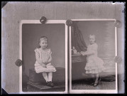 Portraits de petites filles.