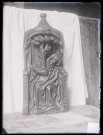 Château de Courteilles (Eure), statue représentant l'arbre de Jessé.