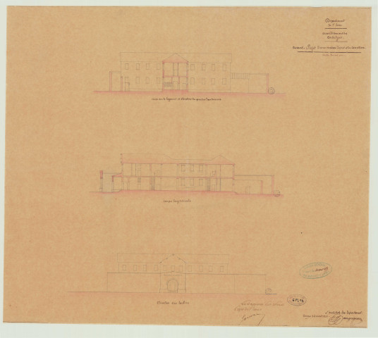 Andelys (Les) _"Avant-projet d'une maison d'arrêt et de correction".