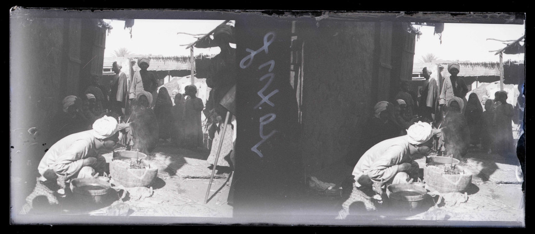Ruelle du souk de Louxor (Égypte).