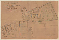 Evreux _"Plan d'ensemble Préfecture, Palais de Justice et Ancienne Prison".