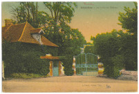 Glisolles. La Grille du Château.