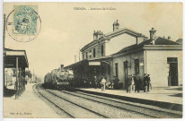 Vernon-Ville. Intérieur de la Gare.